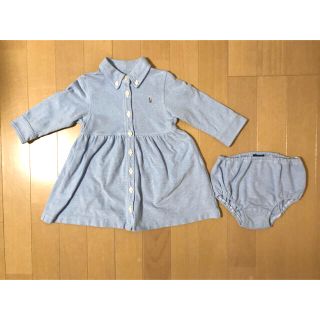 ラルフローレン(Ralph Lauren)のラルフローレン　ワンピース　美品　80サイズ(ワンピース)