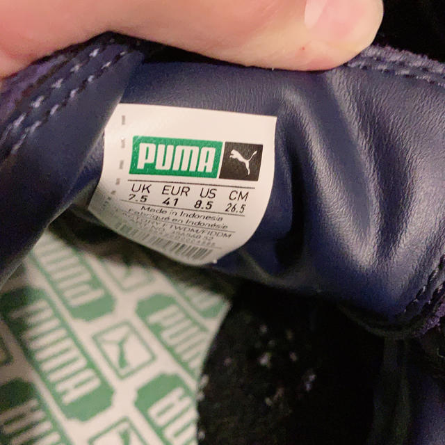 PUMA(プーマ)の週末限定値下げ！プーマスエード　パープル 26.5cm メンズの靴/シューズ(スニーカー)の商品写真