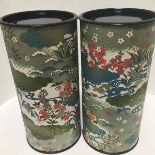 ☆茶筒☆小物入れ お茶筒 缶 セット ②(小物入れ)