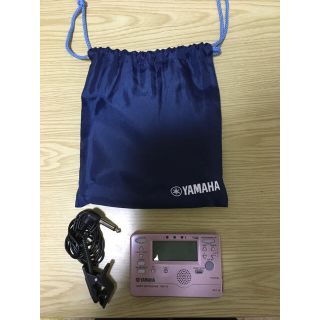 ヤマハ(ヤマハ)のYAMAHA 譜面台MS-303AL＋チューナーメトロノーム チューナーマイク付(その他)