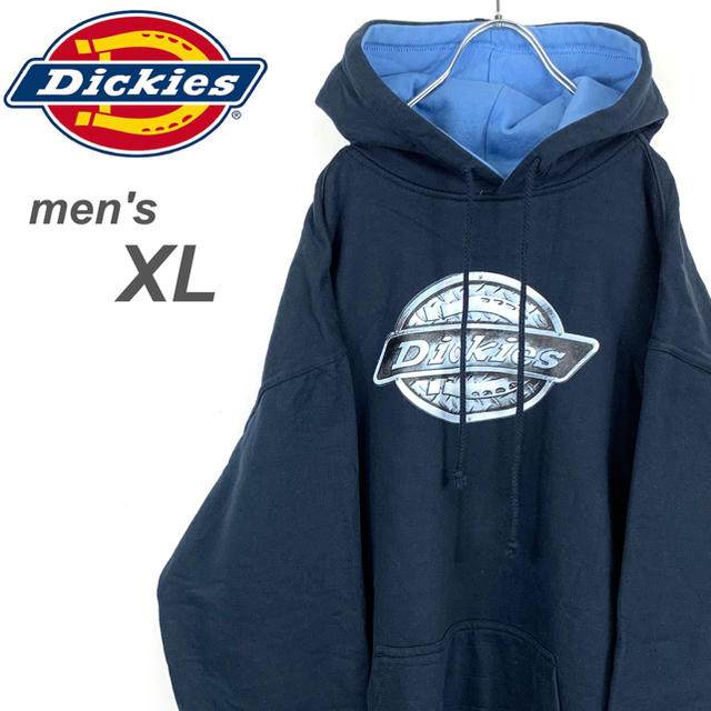 Dickies(ディッキーズ)の【希少デザイン☆USA輸入古着】ディッキーズ パーカー ビッグロゴ メンズのトップス(パーカー)の商品写真