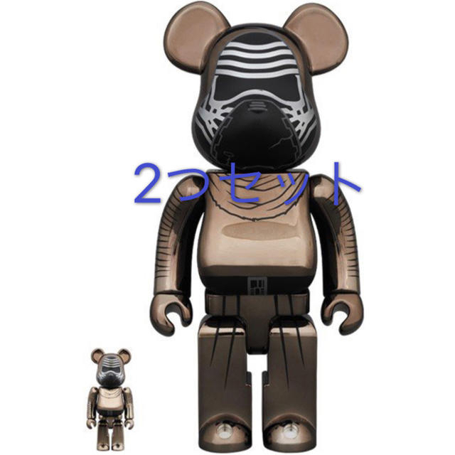 BE@RBRICK STAR WARS KYLO REN 2箱セット   エンタメ/ホビーのおもちゃ/ぬいぐるみ(キャラクターグッズ)の商品写真