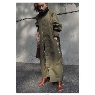 アメリヴィンテージAmeri Vintage  ミリタリーコート　ロング　カーキ