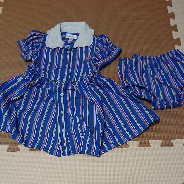 Ralph Lauren(ラルフローレン)のラルフローレン ワンピース 80 キッズ/ベビー/マタニティのベビー服(~85cm)(ワンピース)の商品写真