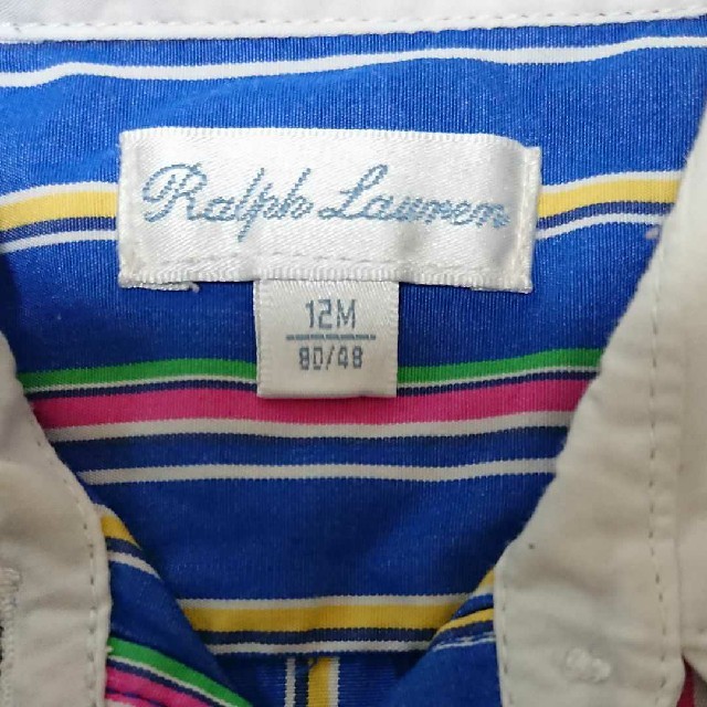 Ralph Lauren(ラルフローレン)のラルフローレン ワンピース 80 キッズ/ベビー/マタニティのベビー服(~85cm)(ワンピース)の商品写真