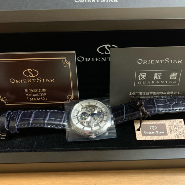 ORIENT - （値下げ）オリエントスター 手巻き腕時計 RK-DX0001S