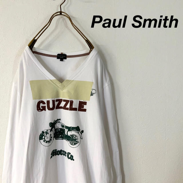Paul Smith(ポールスミス)のPaul Smith バイクプリント ロングスリーブ メンズのトップス(Tシャツ/カットソー(七分/長袖))の商品写真