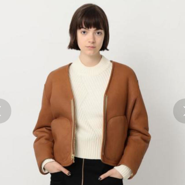 A4等級以上 本革 リバーシブルムートンコート steaven alan | www