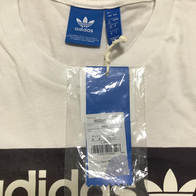 adidas(アディダス)のadidas レディースTシャツ(L) レディースのトップス(Tシャツ(半袖/袖なし))の商品写真