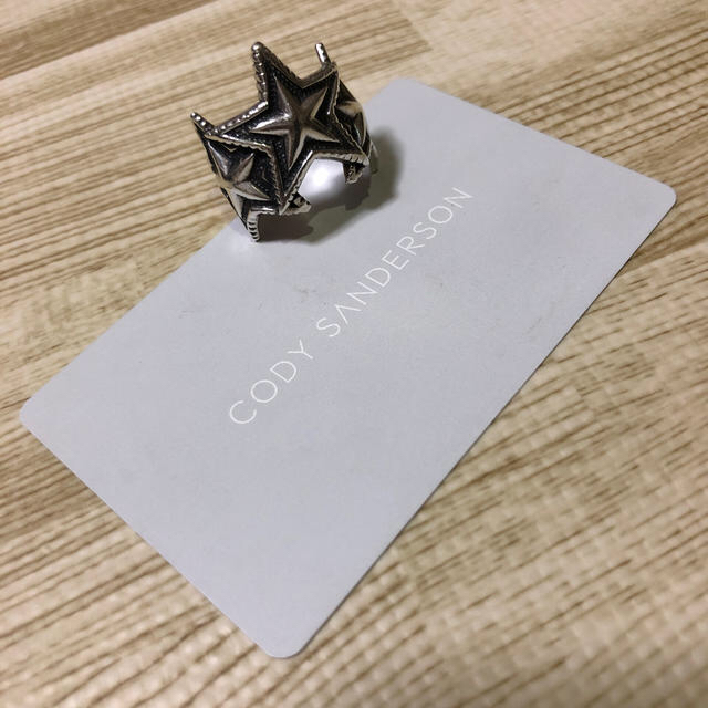 Chrome Hearts(クロムハーツ)のCody Sanderson コディサンダーソン  スリースター リング メンズのアクセサリー(リング(指輪))の商品写真