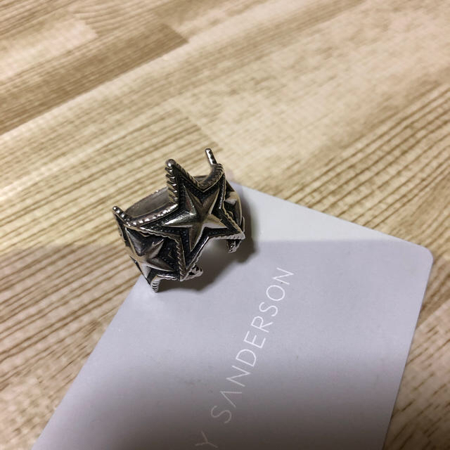 Chrome Hearts(クロムハーツ)のCody Sanderson コディサンダーソン  スリースター リング メンズのアクセサリー(リング(指輪))の商品写真