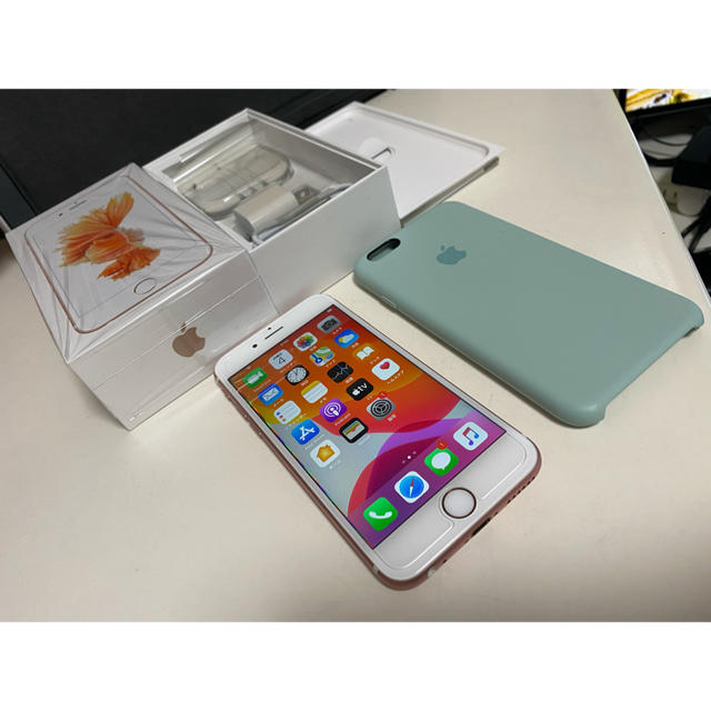 SIMフリー iPhone 6s 16GB ローズゴールド 美品 付属品完備スマホ/家電/カメラ