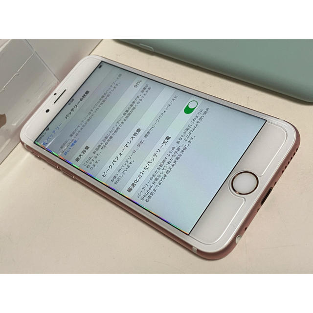 電池100% iPhone 6s 16GB SIMフリー #29