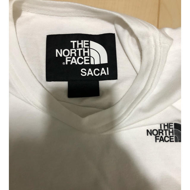 ノースフェイス × サカイ SACAI Tシャツ  S タグ類全部有り