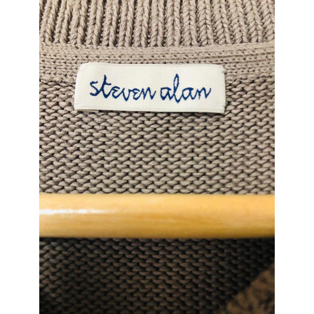 steven alan(スティーブンアラン)のSteven  Alan   ニットベスト メンズのトップス(ニット/セーター)の商品写真
