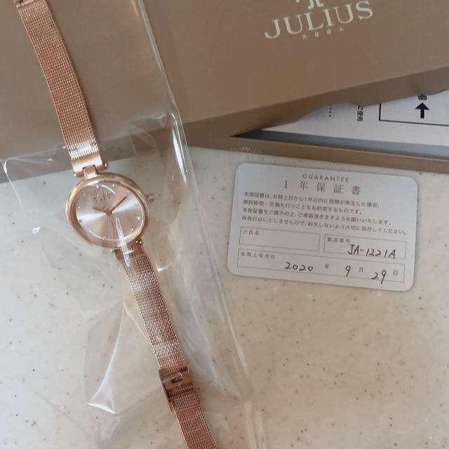 JULIUS(ユリウス)の新品未使用　JULIUS 時計 レディースのファッション小物(腕時計)の商品写真