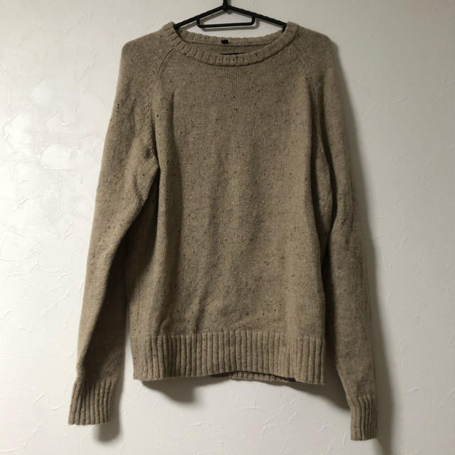 MUJI (無印良品)(ムジルシリョウヒン)の無印良品　ニット　Mサイズ　秋服 メンズのトップス(ニット/セーター)の商品写真