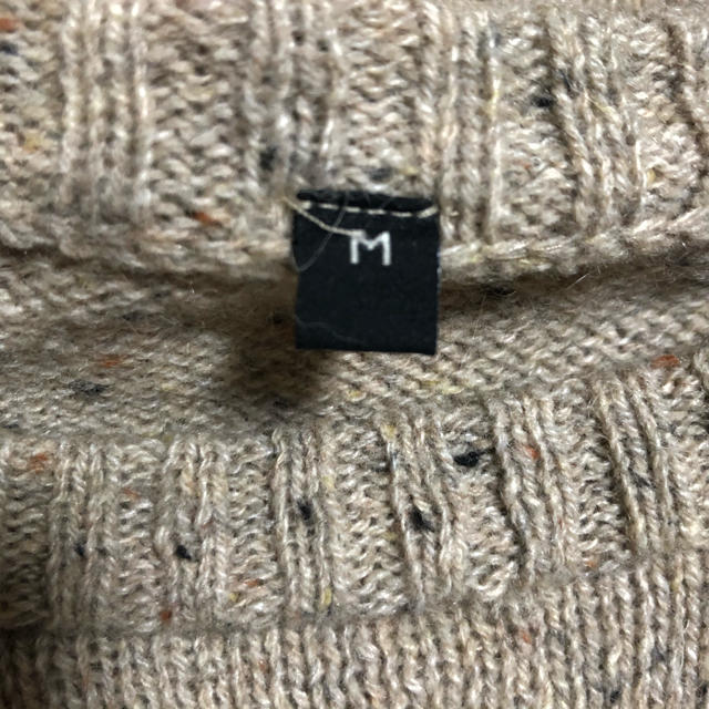 MUJI (無印良品)(ムジルシリョウヒン)の無印良品　ニット　Mサイズ　秋服 メンズのトップス(ニット/セーター)の商品写真