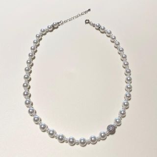 キャピタル(KAPITAL)のpearl beads necklace パールビーズネックレス(ネックレス)