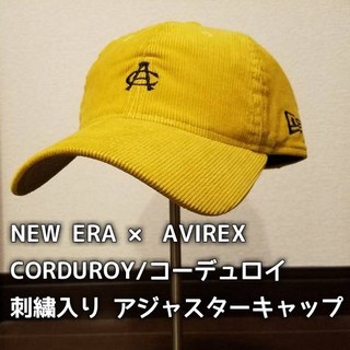 アヴィレックス(AVIREX)のNEW ERA × AVIREX Corduroy 刺繍入りアジャスターキャップ(キャップ)