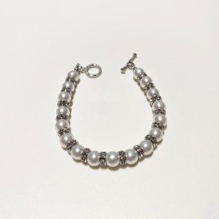 キャピタル(KAPITAL)のpearl beads bracelet パールビーズブレスレット(ブレスレット)