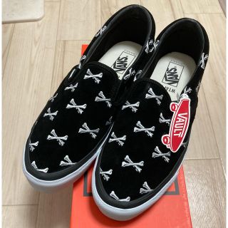 ダブルタップス(W)taps)のWTAPS VANS SLIP-ON スリッポン ブラック 30cm US12(スニーカー)