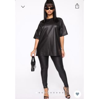 ザラ(ZARA)のFASHON NOVA レザー　セットアップ　お値下げ☆(セット/コーデ)