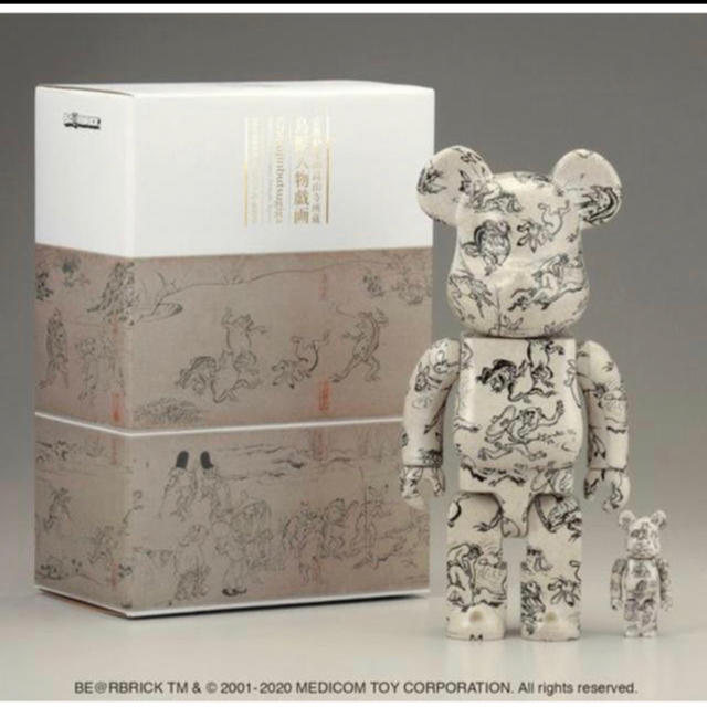 BE@RBRICK 鳥獣人物戯画 100％ & 400％ ベアブリック