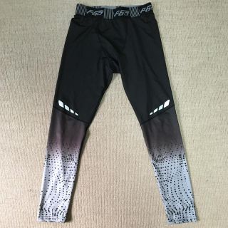 メンズ スポーツレギンス（スパッツ ） XL グレー(レギンス/スパッツ)