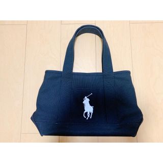 ポロラルフローレン(POLO RALPH LAUREN)の【最終価格です】ラルフローレン　トートバッグ　オールブラック(トートバッグ)