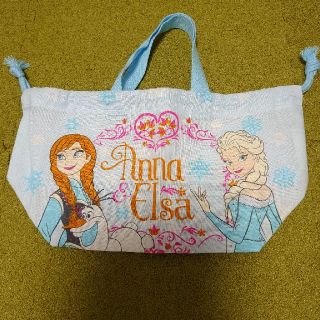 アナトユキノジョオウ(アナと雪の女王)のアナ雪　弁当袋(弁当用品)