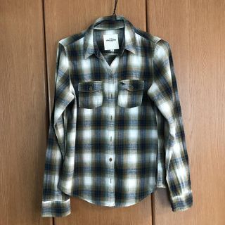 アバクロンビーアンドフィッチ(Abercrombie&Fitch)のアバクロ厚地コットンシャツ(シャツ/ブラウス(長袖/七分))