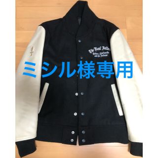 ジャックローズ(JACKROSE)の★JACKROSEVINTAGE★袖皮スタジャン(ライダースジャケット)