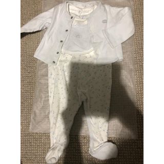 プチバトー(PETIT BATEAU)のご専用　プチバトー  ベビー服　セットアップ　6m 67cm(カーディガン/ボレロ)