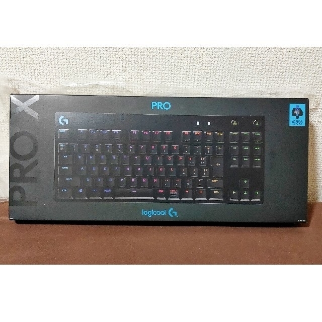 Logicool G PRO X  キーボードG-PKB-002+交換キー5個 スマホ/家電/カメラのPC/タブレット(PC周辺機器)の商品写真