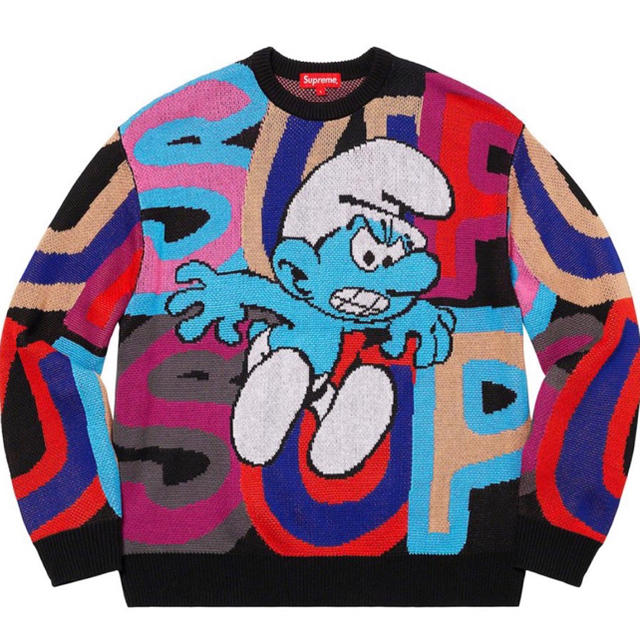 BlackSIZESupreme®/Smurfs™ Sweater