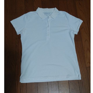 シマムラ(しまむら)のピー様専用　白ポロシャツ　サイズL(ポロシャツ)