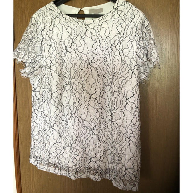 H&M(エイチアンドエム)のH&M レーストップス レディースのトップス(Tシャツ(半袖/袖なし))の商品写真