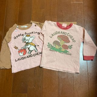 ラフアンドチープ(LAUGH & CHEAP)のラフ&チープ　ロンT 2枚セット(Tシャツ/カットソー)