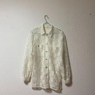 マルタンマルジェラ(Maison Martin Margiela)のvintage レースシャツ(Tシャツ/カットソー(七分/長袖))