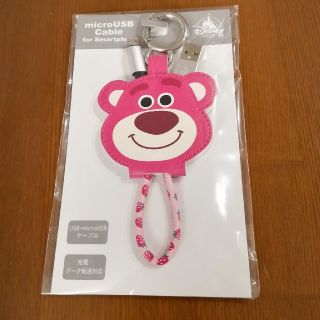 ディズニー(Disney)のDisney micro USB cable 新品未使用(バッテリー/充電器)