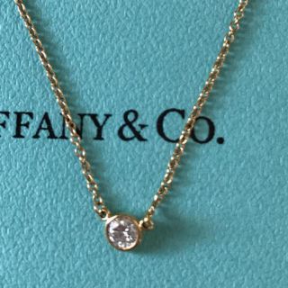 ティファニー(Tiffany & Co.)のTiffany ダイヤモンドバイザヤードペンダント0.14(ネックレス)