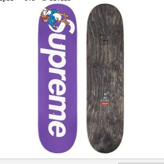 シュプリーム(Supreme)のSupreme®/Smurfs™ Skateboard purple 紫(スケートボード)