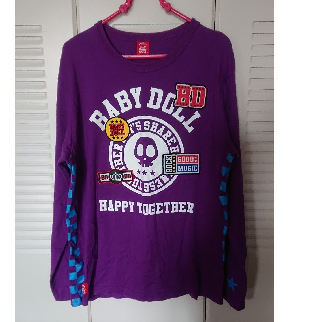 BABYDOLL(ベビードール)のBABY DOLL ロンT (Ｌ) メンズのトップス(Tシャツ/カットソー(七分/長袖))の商品写真