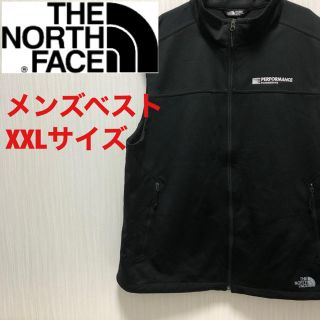 ザノースフェイス(THE NORTH FACE)の古着　美品！　ノースフェイス ベスト ソフトシェル  メンズ(ベスト)