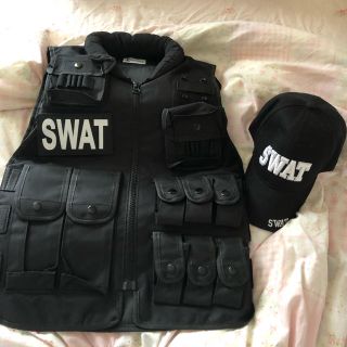 【rin様専用】男女兼用　スワット SWAT コスプレ ベスト (帽子) (衣装)