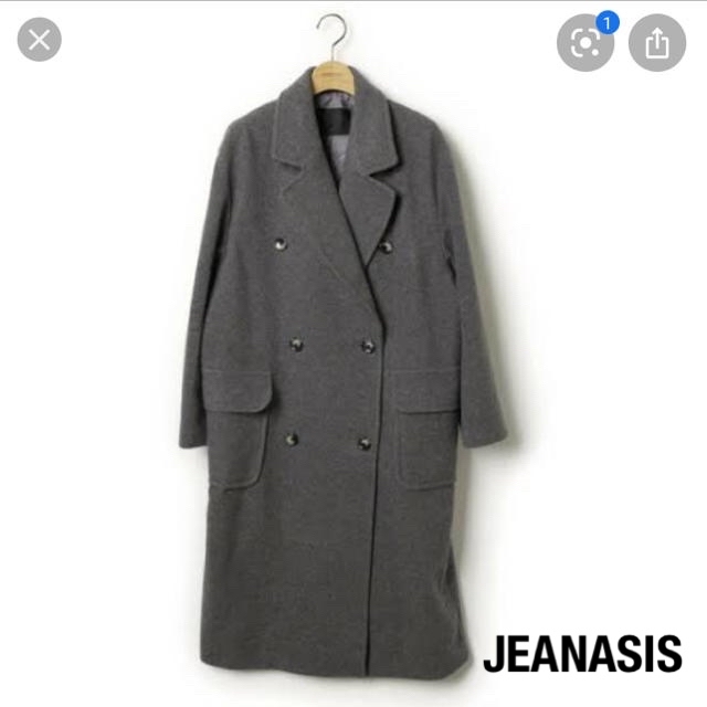 JEANASISロングボリュームコート