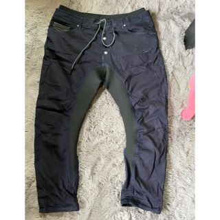 ディーゼル(DIESEL)のDIESEL☆デニムスウェットパンツ☆40インチ☆USED(デニム/ジーンズ)