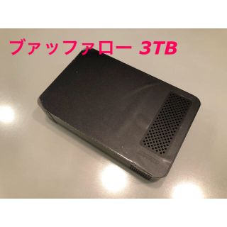 バッファロー(Buffalo)のBUFFALO HD-LC3.0U3-BK 外付けHDD 3TB USB3.0用(PC周辺機器)