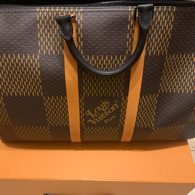 LOUIS VUITTON(ルイヴィトン)のlouis vuitton  キーポル　ダミエ　ルイヴィトン　nigo メンズのバッグ(ボストンバッグ)の商品写真